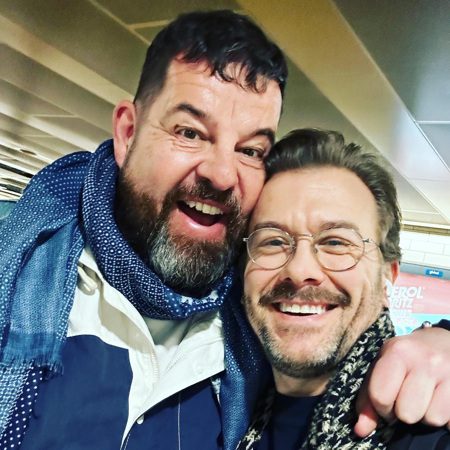 And finally, happy 1000th performance to @djwilliamsact @sheffieldtheatres a legend and a true friend, enjoy darling man