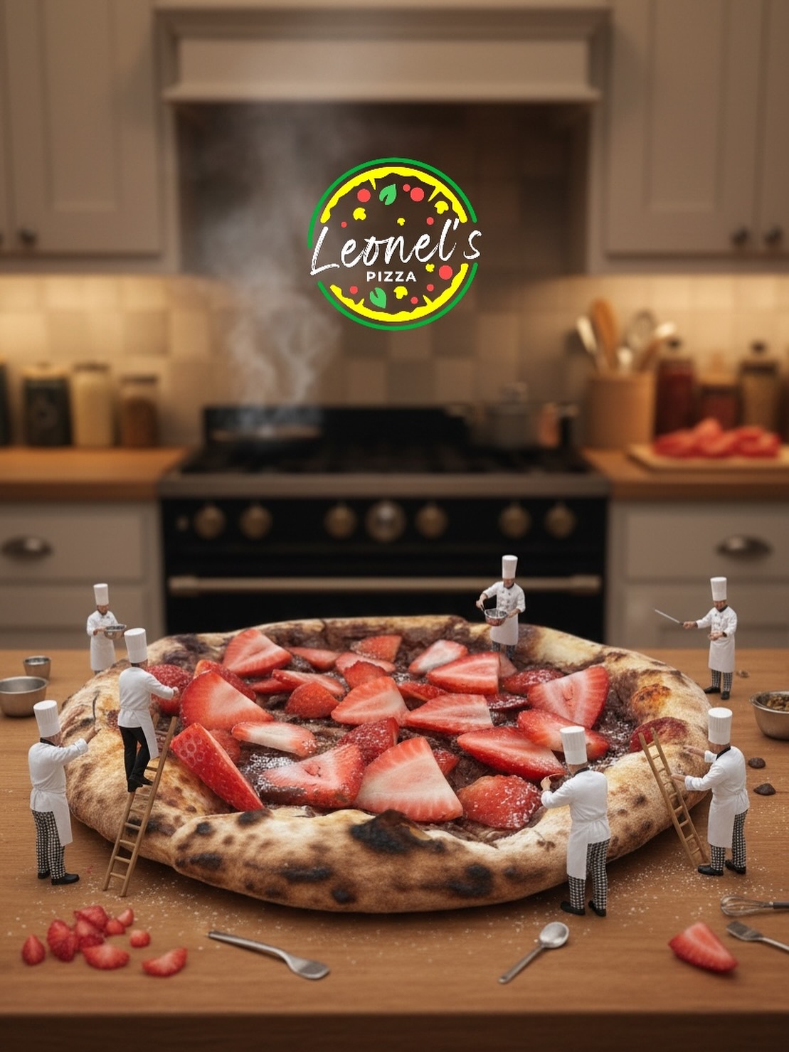 When your pizza deserves a full chef team 👨🍳👩🍳
Handcrafted dough, premium ingredients, and a little imagination.
Yes… that’s a strawberry dessert pizza, and yes — it’s as good as it looks.
Perfect for events that want something unforgettable ✨
#PizzaCatering #ArtisanPizza #DessertPizza #NeapolitanPizza #CreativePizza #FoodArt #FoodPhotography #CateringLife #PizzaLovers #EventCatering #PrivateEvents #AustinCatering #TexasEats #FoodieGram #InstaFood