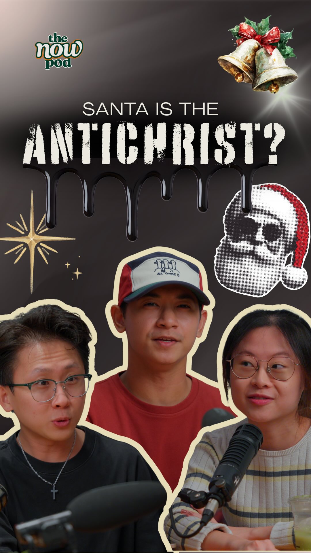 Santa says: Behave and you’ll receive 🎁
Jesus says: Come as you are, you are loved ❤️
One teaches reward. The other offers grace.
This Christmas, let’s remember what the season is really about ✨Watch the full video on The Now Pod #linkinbio #christmas #podcast