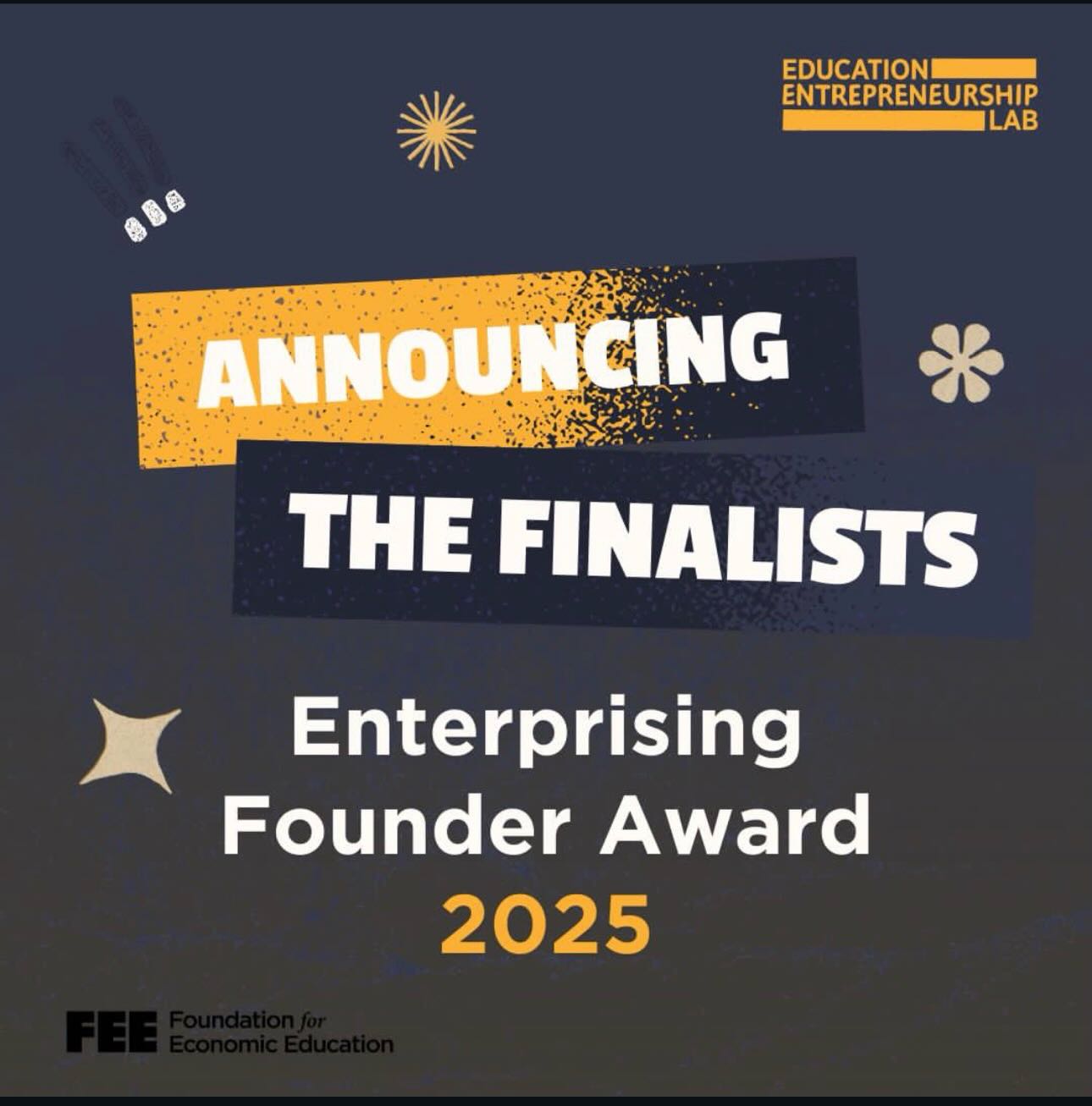 We are truly honored and grateful to share that Tree Stars Learning has been selected as a finalist for the 2025 Enterprising Founder Award 🎉✨
Out of 200+ applicants, we were chosen to move forward to the final round — and we do not take this moment lightly. Every founder recognized is doing bold, meaningful work, creating real change within education and reimagining what learning can look like for children and families.
We are incredibly thankful to the Foundation for Economic Education (FEE) for believing in our mission and for uplifting founders who are committed to innovation, equity, and lasting impact in education. Opportunities like this help amplify the work we do every day and strengthen our ability to continue creating meaningful change that lasts beyond the classroom.
This recognition is bigger than us — it’s about the future of education and what’s possible when passion meets purpose 🌱💛
Thank you, FEE, for helping us make an impact that truly matters.