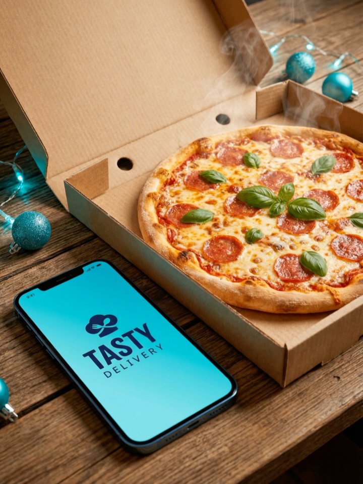 Ho Ho Hot Pizza! 🎄🔥
Heiß geliefert – Tasty Delivery bringt dir Weihnachtsgenuss direkt vor die Tür 🍕
Weihnachtszeit ist Genusszeit!
#Weihnachtszeit #PizzaLiebe #TastyDelivery #Lieferservice #GemütlichZuhause #HeißGeliefert #GenussMomente #konstanz
