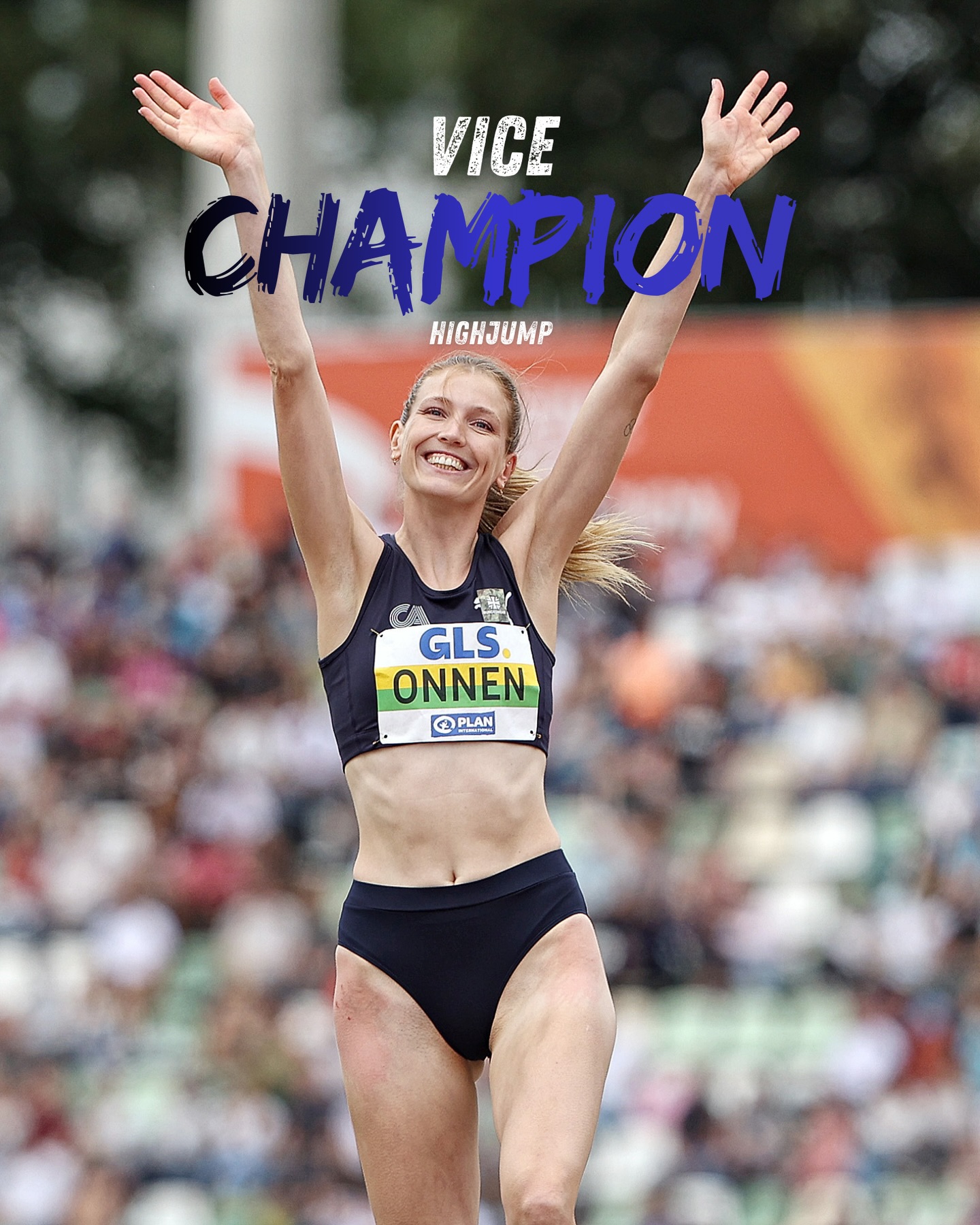 Deutsche Vize-Meisterin: @imkeonnen
Im Hochsprungfinale bei den Deutschen Meisterschaften in Dresden meisterte Imke alle Höhen bis einschließlich 1,89 m souverän. Es sah so aus, als ob sie in diesem Wettkampf auch locker in die 90er Höhen hineinspringen könnte. Doch wie es manchmal so ist, kam irgendwas dazwischen. Leider fiel die Latte bei 1,91 m drei Mal herunter. Somit wurde es für die Titelverteidigerin in diesem Jahr die Vizemeisterschaft.
Eine Woche später brach sie beim @hochsprungheilbronn -Meeting ihre persönliche Bestleistung. 1,98 Meter! Was für ein Spektakel!
Darauf folgte das Highlight des Jahres: die Weltmeisterschaft in Tokio. Imke belegte den 11. Platz.
Wir sind stolz auf dich, Imke! Das nächste Jahr wird noch spannender! 🤩
#letsGolmke #teamCA
_______
📸 @dirkgantenberg (1,2)
📸 Chai v.d. Laage (3)
#nationals #championships #trackandfield #highjump #woman