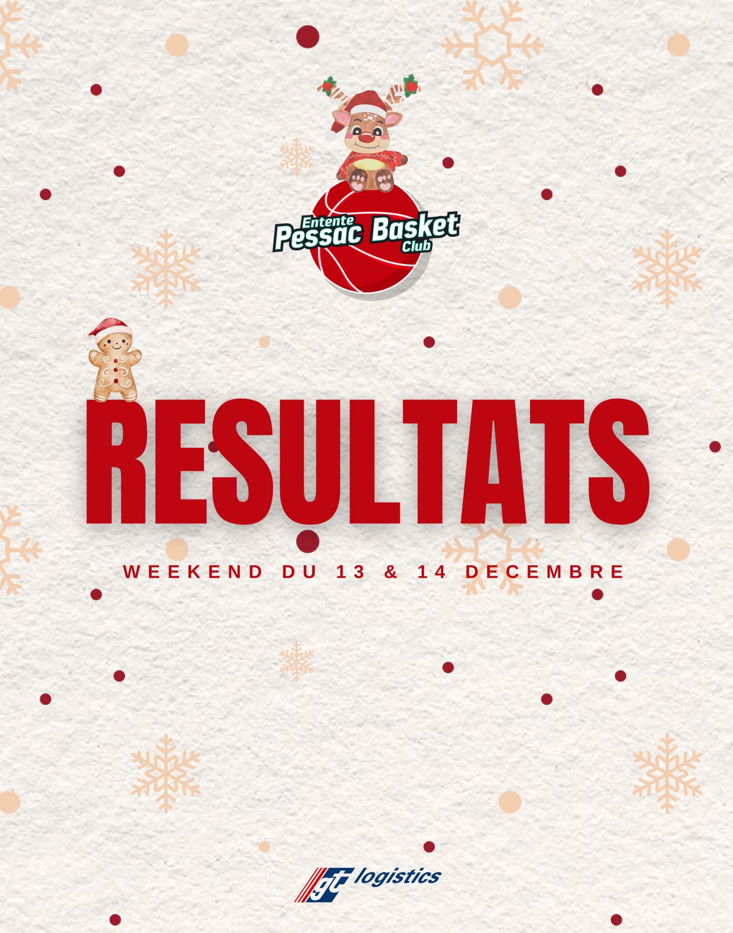 🏀 RÉSULTATS DU WEEKEND 🏀
Découvrez les résultats du weekend ! Restez connectés, les selfies Win arrivent bientôt 📸 !