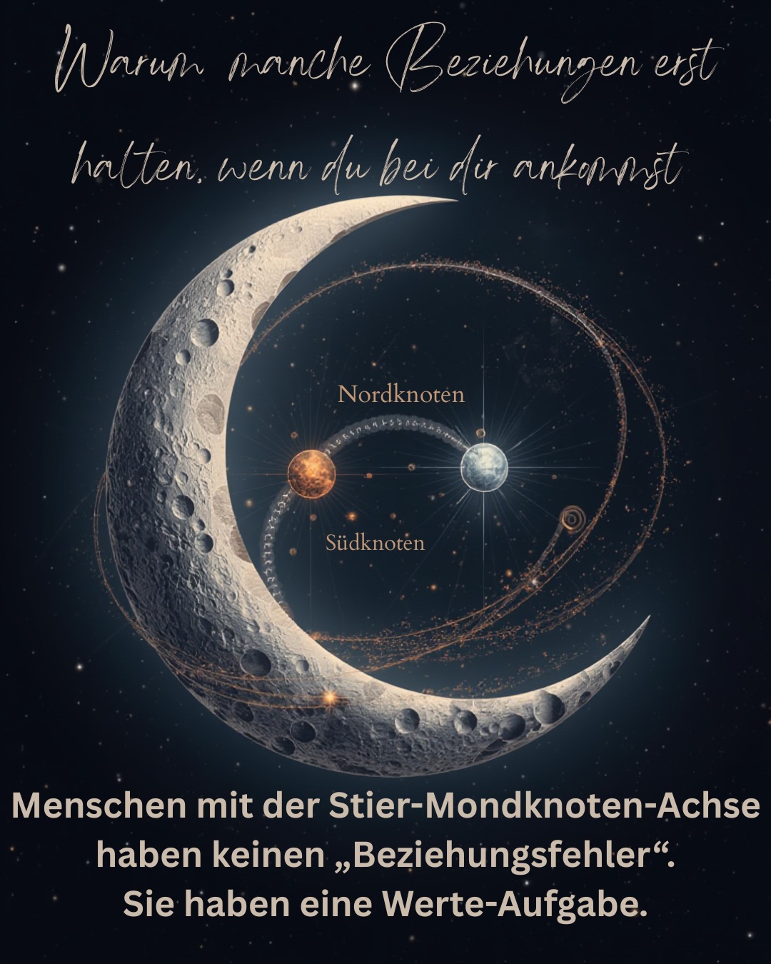 🌱 Baue deine eigenen Werte auf.
🌱 Verankere Sicherheit in dir – nicht im Anderen.
🌱 Werde dein eigenes Zuhause.
Und dann passiert etwas Magisches:
Der richtige Gefährte muss nicht mehr „gesucht“ werden.
Er findet dich.
Weil Resonanz kein Zufall ist.
Beziehungen halten dann nicht aus Angst.
Sondern aus Stabilität, Genuss, Erdung und echter Verbundenheit.
www.doris-Buteo-Sitara.at