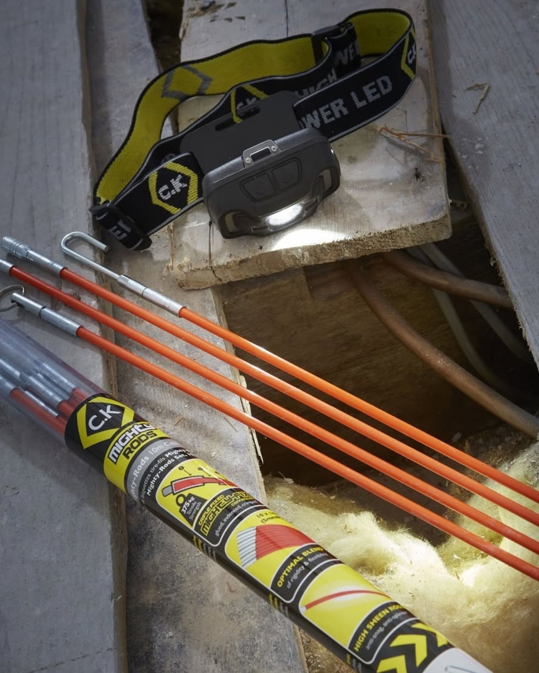 The dream team for awkward cable runs!
🛠️ MightyRod 10m Cable Rod Set for control and reach
💡 USB-Rechargeable LED Head Torch for hands-free clarity
Together? Unstoppable 🫡
What else would you add?