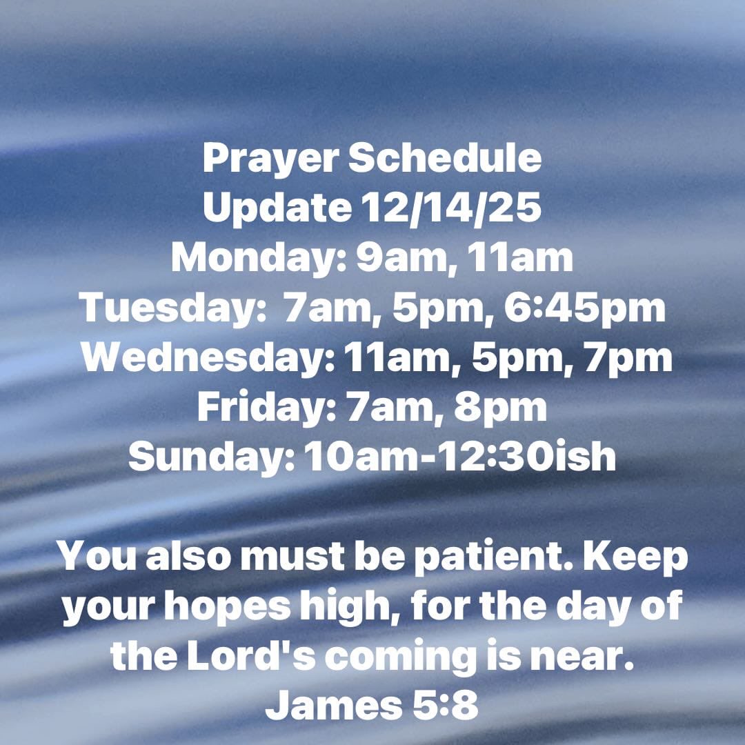 For updates and full schedule go to
www.lighthop.org
Lighthouse of Prayer
1011 N 26th St
Kalamazoo, MI 49048
Streaming link at www.lighthop.org
Not forsaking the assembling of ourselves together, as is the manner of some, but exhorting one another, and so much the more as you see the Day approaching. Hebrews 10:25
Brethren, pray for us.
1 Thessalonians 5:25