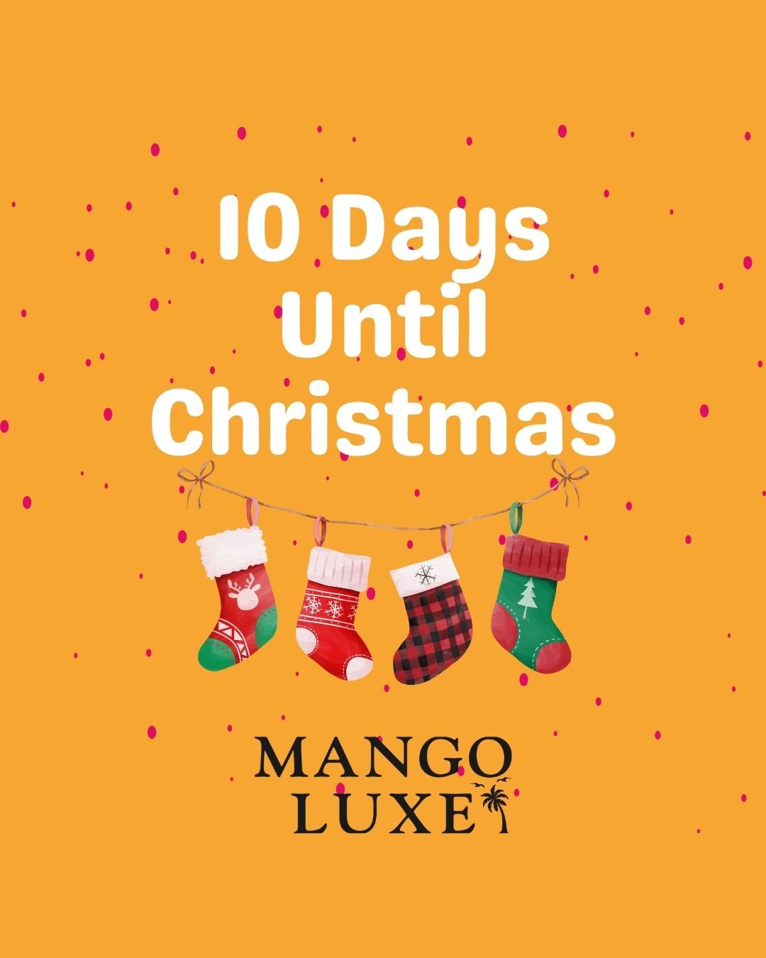 10 days until the Big Day! Still time to pick up a gift for your loved ones, friends or just a little stocking filler!