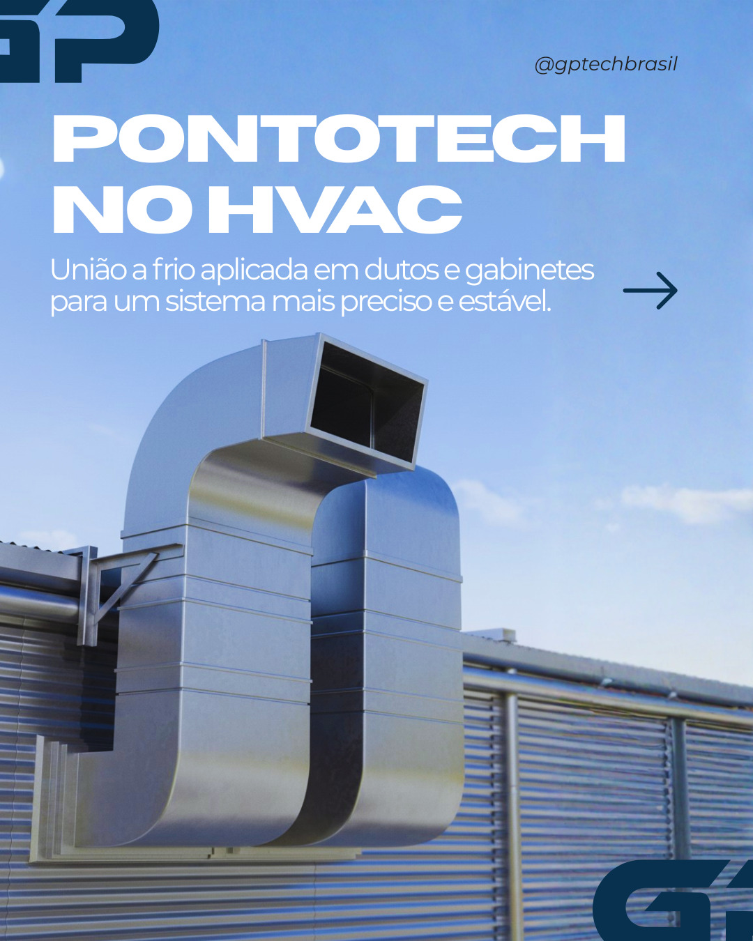 Em espaços compactos e de alta exigência, o PontoTech se destaca. #HVAC #PontoTech #GPTECH
