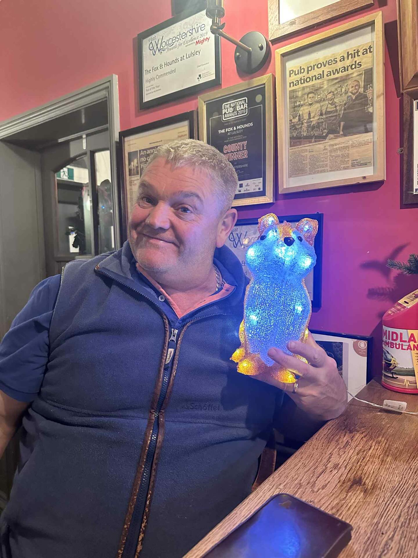 Jules and his new Festive Friend
🎄