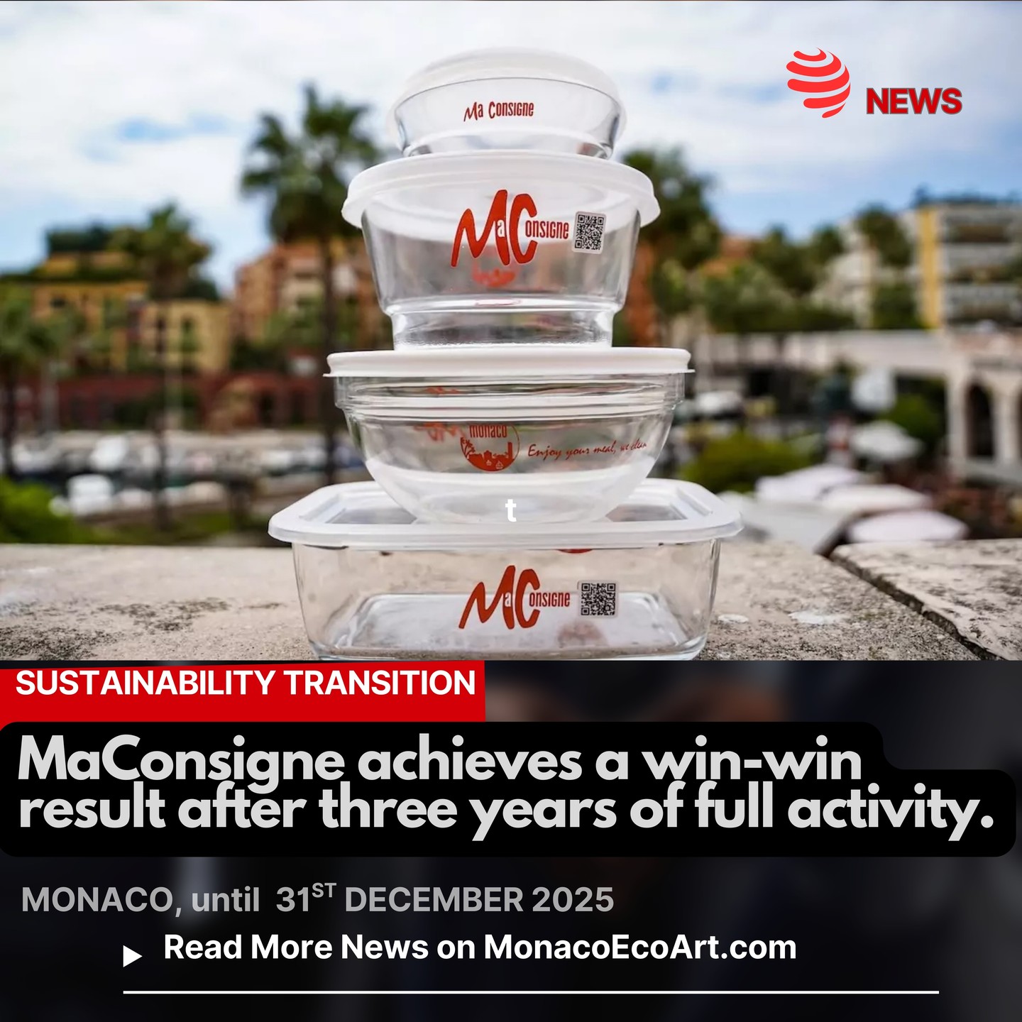 ✒🇲🇨 MONACŒCOART®
♻️🍝SUSTAINABILITY TRANSITION
🇬🇧🇺🇸 MaConsigne achieves a win-win result after three years of full activity.
🇫🇷 MaConsigne obtient un excellent résultat après trois ans de pleine activité.
🇮🇹 MaConsigne ottiene un ottimo risultato dopo tre anni di piena attività.
🇪🇸 MaConsigne obtiene un excelente resultado después de tres años de plena actividad.
Read the full text of the article at: www.monacoecoart.com
#waste #food #management #biodiversity #sustainability #innovation #future #innovation #development #monaco #montecarlo #europe #development #evolution #ecosystems #bestpractice #ActNowForFuture 📸 © @gvt_monaco @maconsigne_mc @mte_monaco - Contents and Layout: © MonacoEcoArt.com