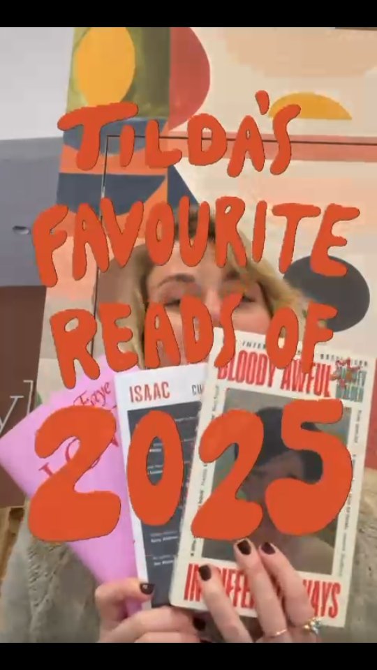 Another year of some amazing reading, here are Tilda's 2025 favorites!
🥲 Isaac by @curtis_garner
❤️ Love in Exile by @shon.faye
🇸🇪 Bloody Awful in Different Ways by @andrevwalden
What are your top 3 reads of 2025?
#BackstoryBookshop #topreads2025 #StaffPicks #bookrecs #Bookstagram