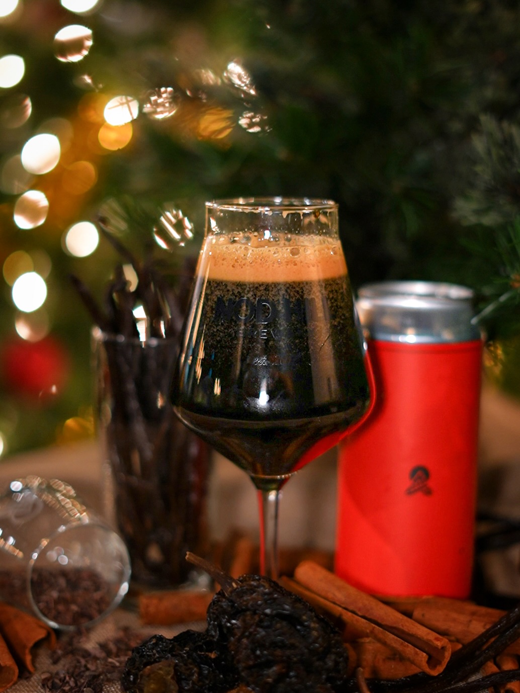 Our festive imperial stout returns for the holidays - now suited for sharing in 16oz cans! This year’s release of Calentador, our 11% abv Mexican-inspired Imperial Stout, was fully reimagined by the brew team. A double mash schedule paired with an extended boil pushed the beer to a massive 30°P starting gravity.
After full fermentation, Calentador was infused with generous amounts of Ecuadorian cacao nibs, a blend of Tahiti and Madagascar vanilla beans, chipotle peppers, and cinnamon. The result is a thick, rich stout layered with notes of gooey chocolate, fiery and savory heat, warming cookie spices, and a sweet, full-bodied finish that lingers.
Extremely limited release. Once it’s gone, it’s gone.
Calentador is available in our taproom for $22.99 per 4-pack or $6.99 per individual 16oz can.
📸 @amshelll99
#stout#imperialstout#mexicanhotchocolate#nodhillbrewery#ridgefieldct#itsalwaysstoutseason#branchvillect#ctbeer#georgetownct#reddingct#wiltonct