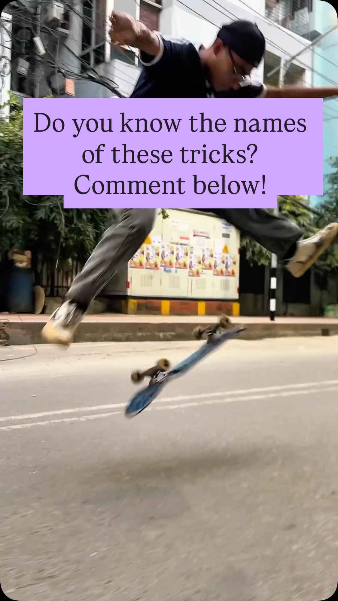 Do you know the names of these tricks? Comment below!