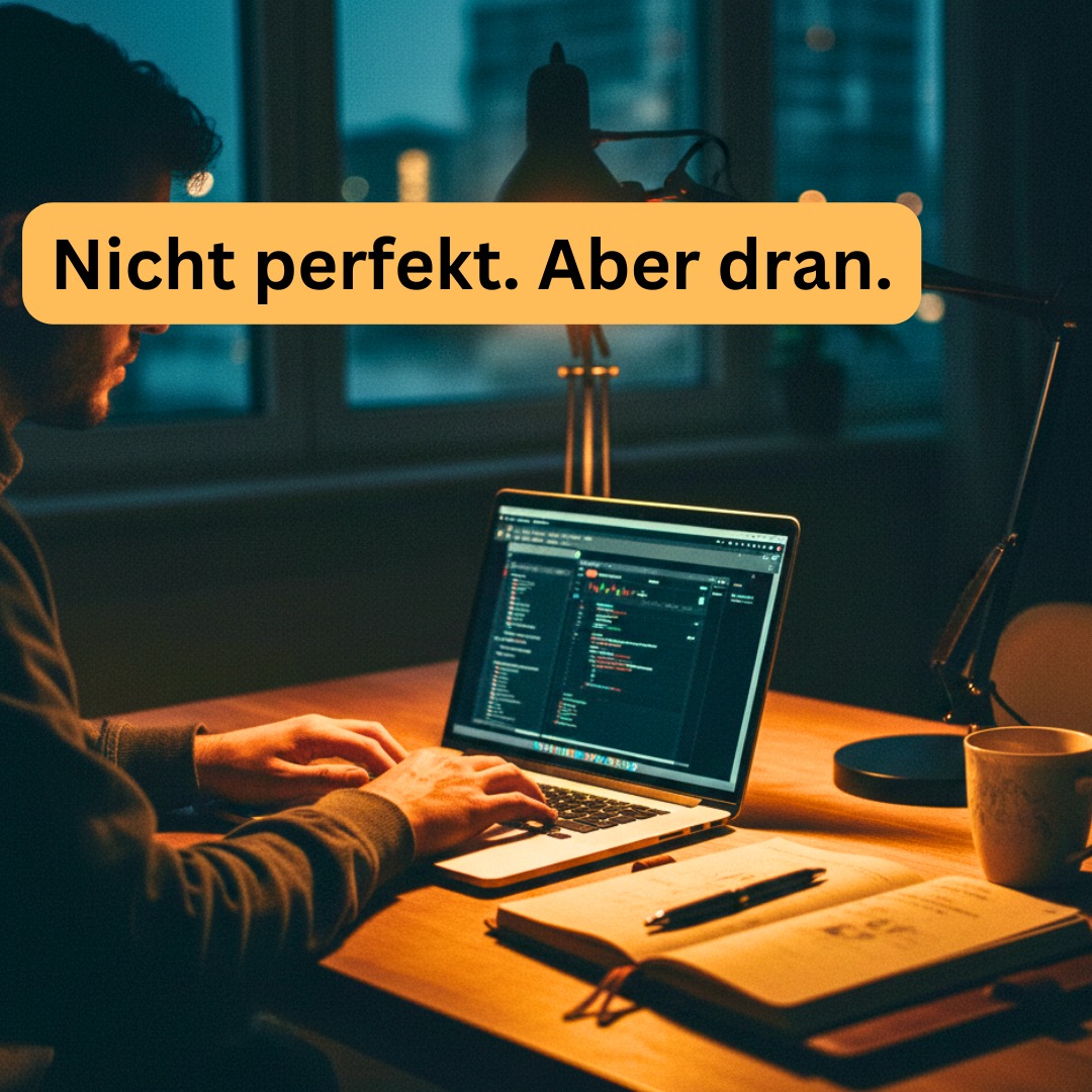 Heute müde.
Morgen dankbar.
Wenn du jetzt weitermachst, arbeitest du für dein zukünftiges Ich.
Nicht alles muss heute fertig sein.
Aber etwas darf erledigt werden.
👉 Link im Profil