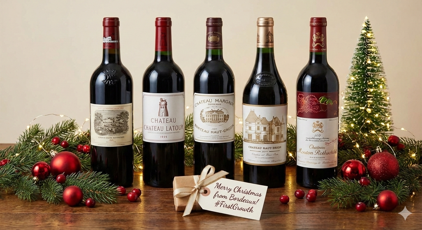 🍷 Did you know we import the legendary 5 First Growth Bordeaux from France? 🌟 These exquisite wines are celebrated as the pinnacle of Bordeaux excellence. Perfect as gifts for the wine connoisseur or collector in your life! 🎁
#Bordeaux #FineWines #WineLovers #GiftIdeas #chateauLafiterothschild #chateaumargaux #chateaulatour #chateaumoutonrothschild #chateauhautbrion