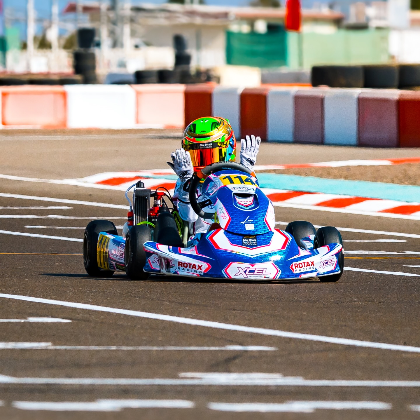 WIN FOR PAGE AND A P2 FOR ALSHAIKH AT R3 OF THE UAE RMC! 🔥
Thank you to our mechanics and team personnel for their hard work this year!
#xcelmotorsport #uaermc #energykarts #alainraceway