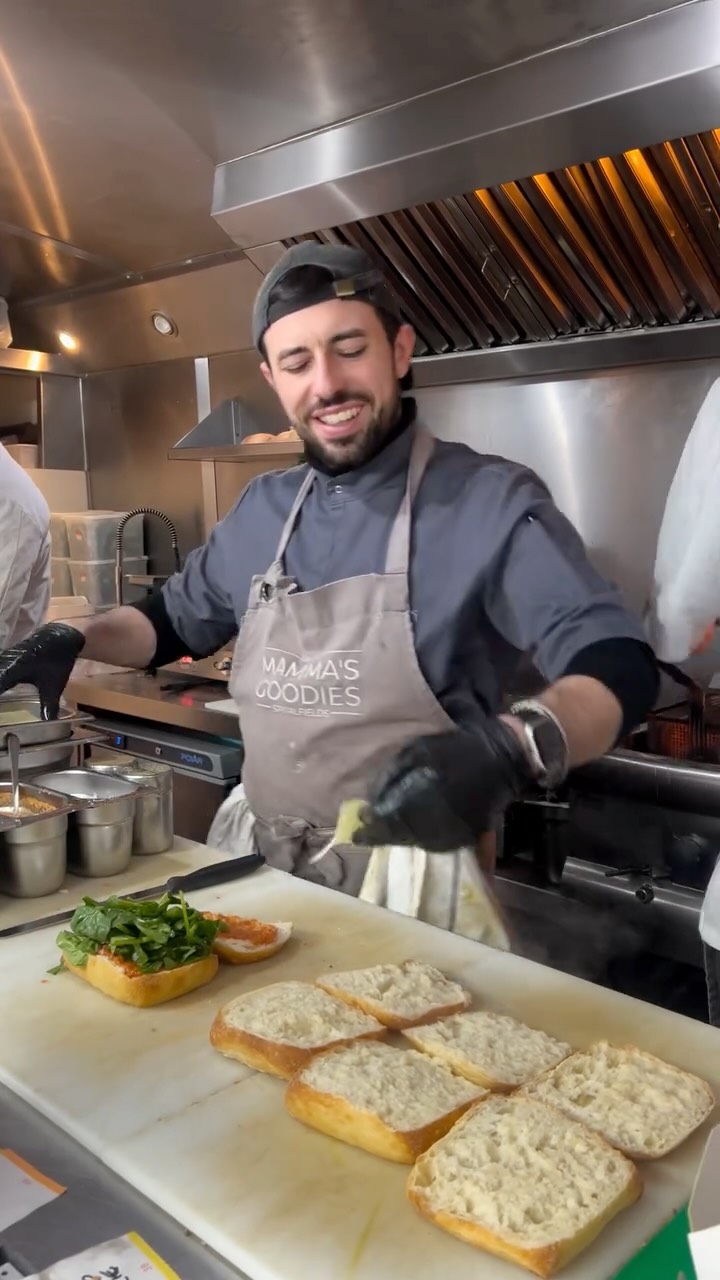 Porchetta and grilled chicken are on their way to a feel-good experience.
Find us at Spitalfields Market or skip the wait and order online (link in bio)
#MammasGoodies #Porchetta #GrilledChicken #ItalianStreetFood #LondonFoodies #SpitalfieldsMarket #FoodReels #LondonEats #PaniniLove #StreetFoodLondon #OrderOnline