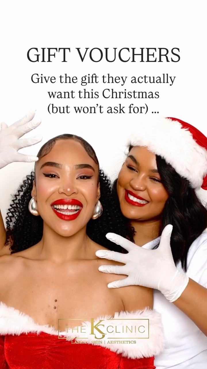A gift voucher for The KS Clinic isn't just another present under the tree.🎄
It's permission to finally try that treatment they've been researching.
It's confidence from a 6-time award-winning clinic that specialises in skin of colour.
It's 20 years of expertise wrapped up in a gift they'll actually use (and thank you for in February when they're glowing).
CHRISTMAS GIFT VOUCHER SPECIAL
Available until 23rd December:
Gift vouchers for any treatment amount
Complimentary skin scan consultation included (£50 value)
MOST POPULAR TREATMENT GIFTS:
Laser hair removal packages
Skin rejuvenation sessions - (Fusion tightening miracle facial is our best seller)
READY TO GIVE THE GIFT OF REFRESHED GLOWING SKIN THAT LASTS ?
Link in bio or call for more information 📞
#christmasgifts2025 #christmasgiftldeas #beautygifts #giftvouchers #xmasgifts #oldbury #skinclinic #skintreatments #skinofcolourdermatology #laserhairremoval #birmingham #brownbeauty #blackskincare
