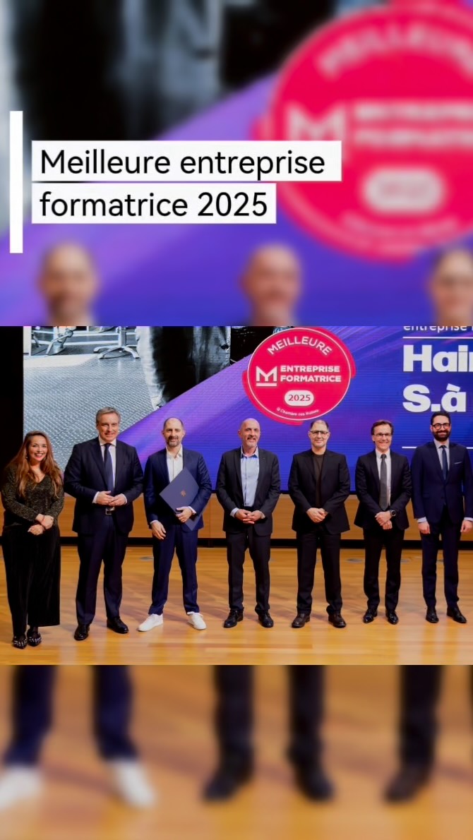 🏆 Meilleure entreprise formatrice 2025
Depuis toujours, nous croyons en la transmission, en l’apprentissage et en l’humain.
Former des apprentis en coiffure, toute l’année, c’est notre engagement et notre fierté. Merci à nos apprentis et à toute l’équipe.👏🏻
-
🏆 Bester Ausbildungsbetrieb 2025
Seit jeher glauben wir an die Weitergabe von Wissen, an Ausbildung und an den Menschen.
Friseur-Lernende das ganze Jahr über auszubilden, ist unser Engagement und unser ganzer Stolz.
Danke an unsere auszubildenden und an das gesamte Team.👏🏻
@cdmluxembourg
#luxembourg #qualityhair #chambredemetiers #coiffure #apprentie