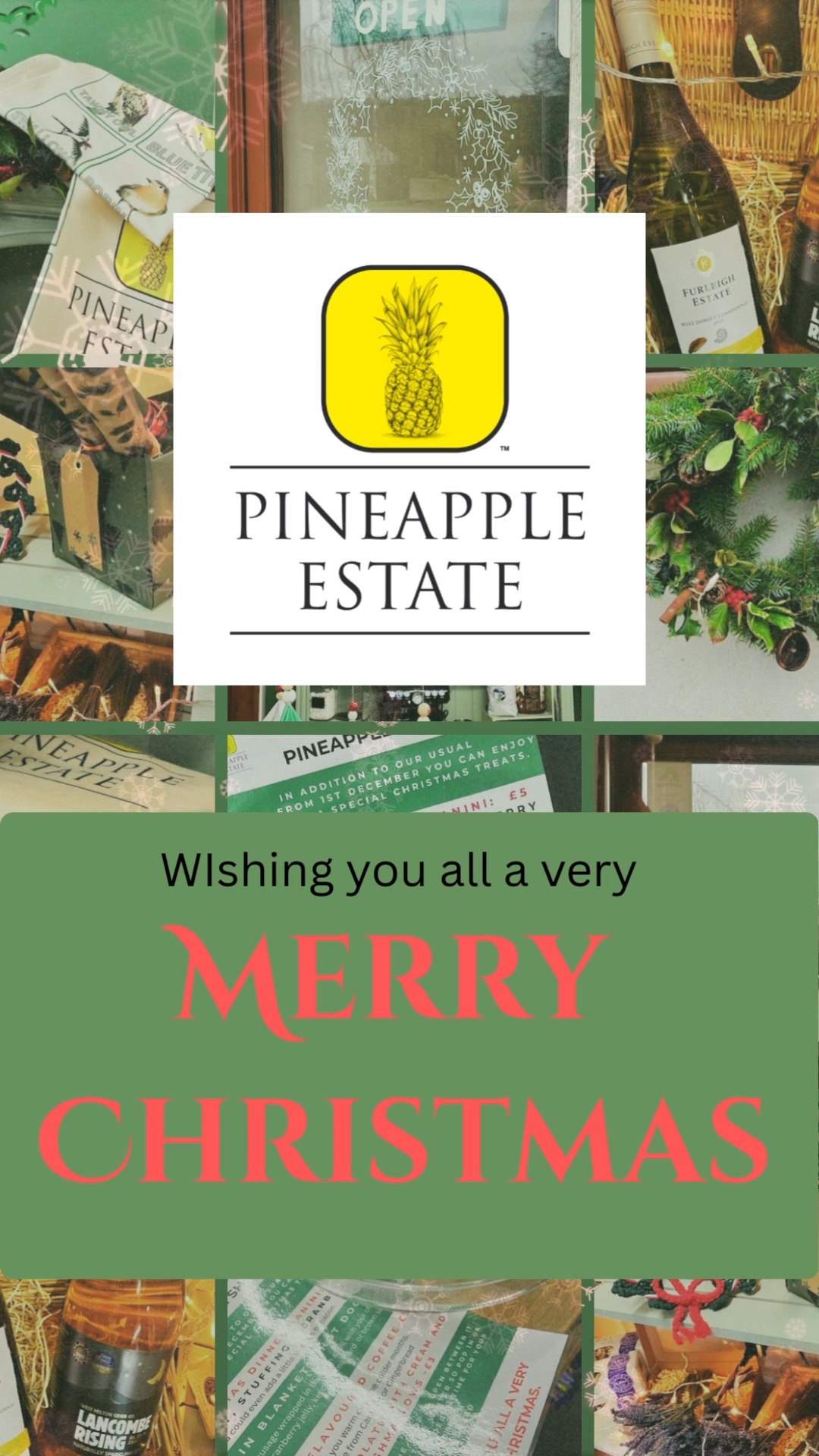 Happy Christmas to all our customers, guests and friends. Here's to a happy and healthy 2026.