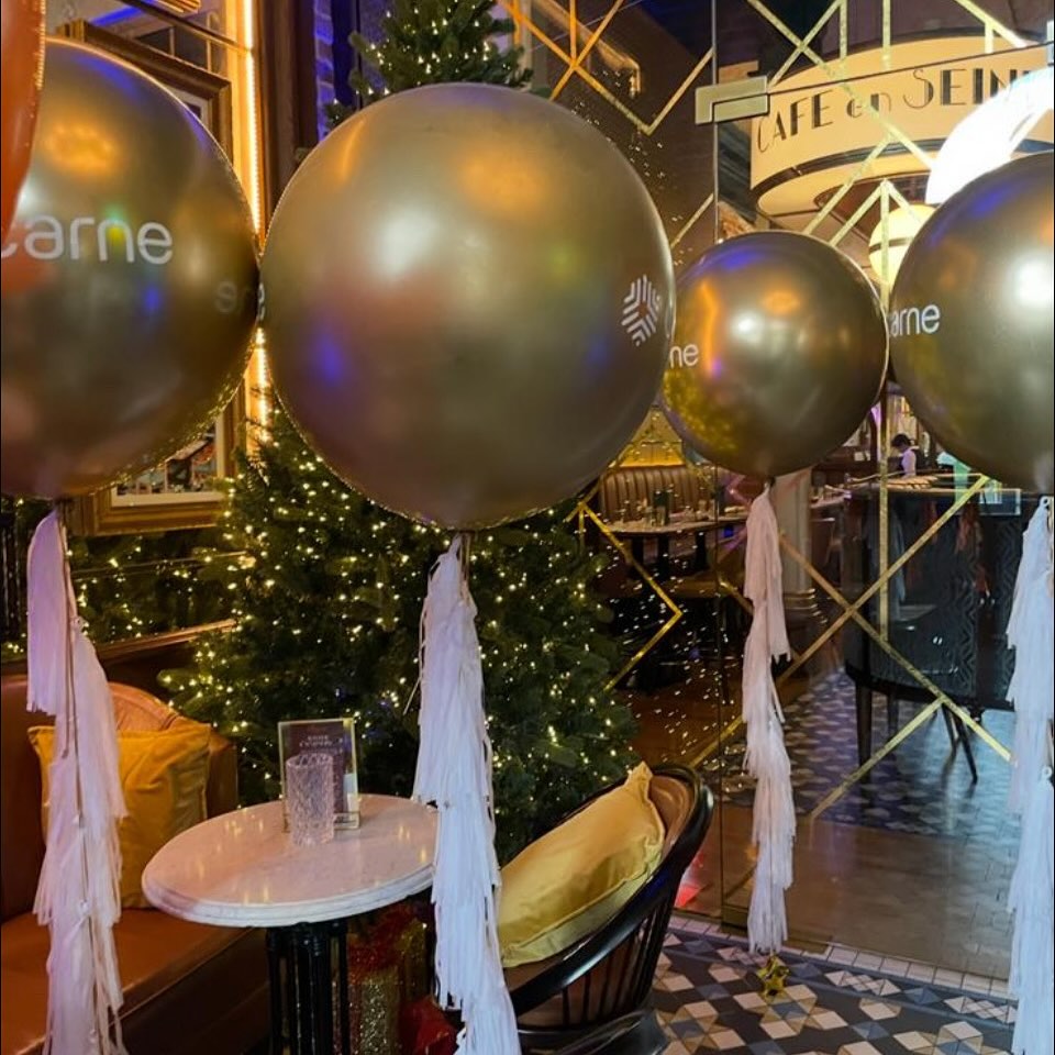 Season’s greetings from @bespokeballoons.ie ❄️