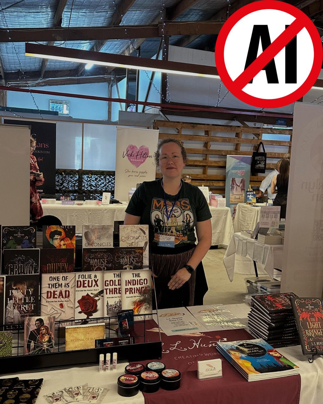 With the news that Amazon is introducing it's new "Ask this book" features to Kindles in 2026, there is fear that will be using my books and that of all other authors to train its AI programs.
I just want to reiterate that I, L.L Hunter, does NOT use AI to produce her books, in any way shape or form. She pays real artists for custom work and real human editors.
The words inside come from MY brain are physically typed by my fingers.
I'm going to be putting a statement on my website as well as this post that i don't use it or condone its use, nor the use of my intellectual property.
Seriously, how crappy that we even have to make these statements, but here we are. Le sigh.
Let's hope there's a big class action against Amazon just like the one for Meta.
I'm not happy!