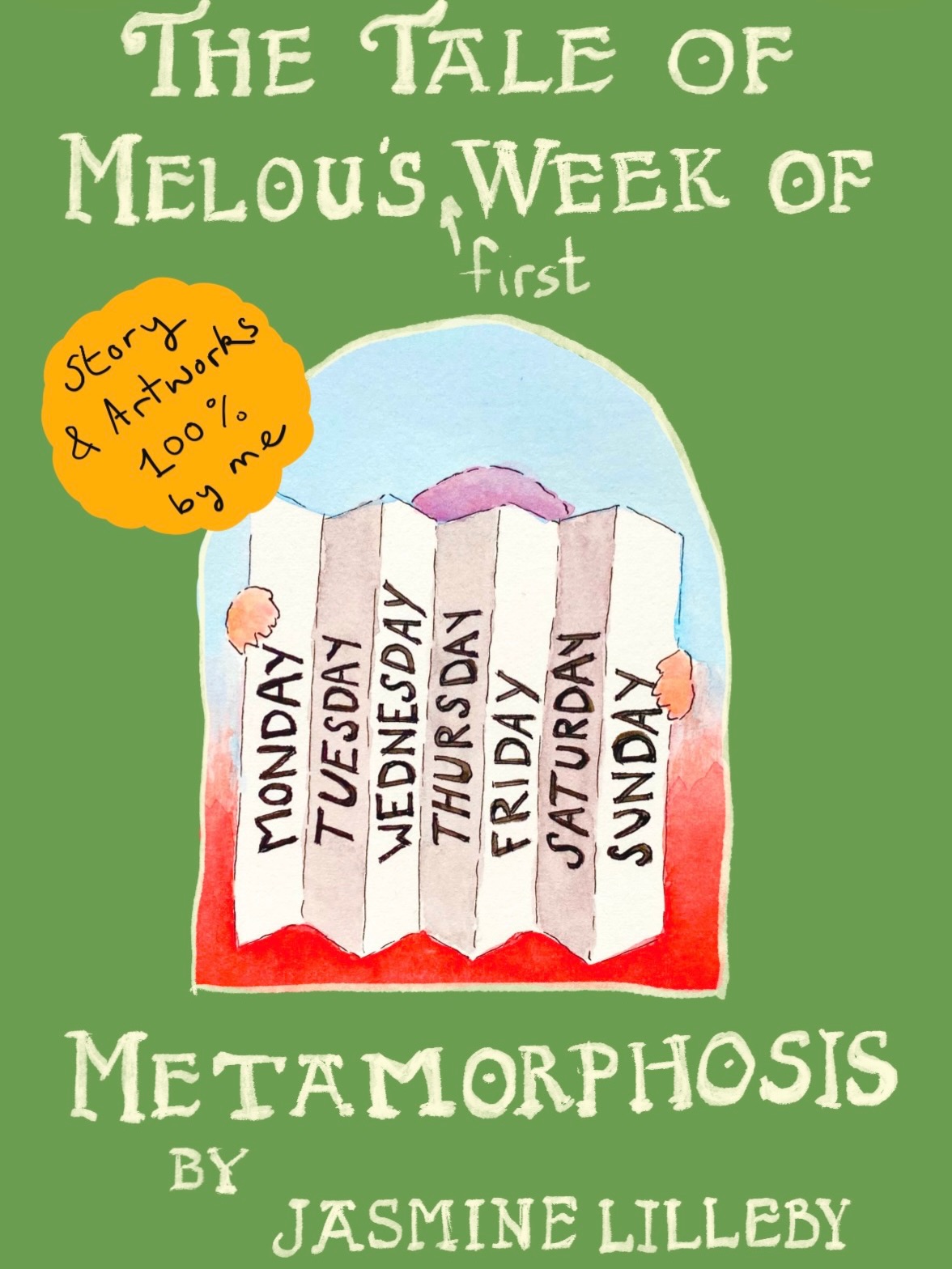Sooooo excited to announce that my first Children’s Story is available to buy on several Amazon marketplaces. I cannot wait to keep sharing Melou’s Adventures with you, and here is the very first one:
“The Tale of Melou’s (First) Week of Metamorphosis”
Available in English, Spanish and Catalan, with more languages to come!
And yes, the cover is very much inspired by Beatrix Potter’s beautiful little stories. I would have liked to do mine in that same magical childlike size, but it wasn’t possible, so I’ve chosen still a small A5 size, perfect for little hands, big pockets and handy for traveling.
#childrensstories #melousadventures #handdrawnchildrensbooks #coloringbook #colouringbook #beatrixpotter #jasminelillebyart #jasminelilleby