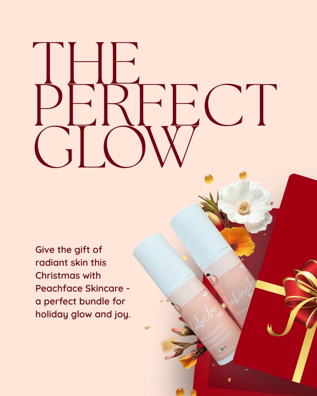 A little glow beneath the tree,
For skin that’s calm, radiant, and free.
Bakuchi to softly renew,
Babchi to nourish and soothe you through.
No harshness here, just nature’s way,
Of ageing kindly, day by day.
The perfect Christmas ritual, wrapped in glow.
.
.
.
.
.
.#skincare #naturalskincare #australianskincare #crueltyfree #glowingskin #youngskin #proageing #Peachyskin #holisticbeauty #Cleanbeauty #peachfaceskincare #brisbane #glow #glassskin #hydration #Brisbaneskincare #brisbanebeauty #tarragindi