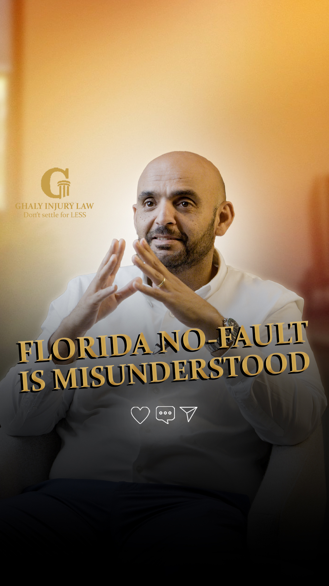 Even law enforcement gets this wrong sometimes 👀
"No fault" doesn't mean nobody's at fault 🚗❌
It means your PIP coverage pays up to $10K for your medical treatment after a crash, whether you caused it or not.
But fault still matters for the rest of your claim.
Have questions about your accident or your rights? DM me or call for a free consultation.
📞 (727) 748-1748
📍 Clearwater, Florida
#floridapip #nofault #carinsurance #personalinjury #floridalaw #pipcoverage #insurance101 #knowyourrights #accidentadvice #michaelghaly #clearwaterfl #freeconsultation