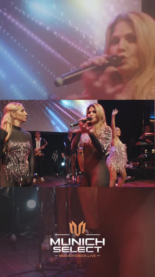 Two anthems. One explosive mashup. ‘I Will Survive’ x ‘Survivor’ – pure power on stage. Ready to feel the energy?”
MUNICH SELECT BAND LIVE
#LiveBand #Mashup #IWillSurvive #Survivor #PowerPerformance #LiveMusic #Showtime #StageEnergy #EventBand #PartyBand #MusicVibes #OnStage #EpicPerformance #BandLife #FemalePower #CoverBand #HighEnergy #ConcertVibes #MusicReel #VocalPower #fierceandfearless