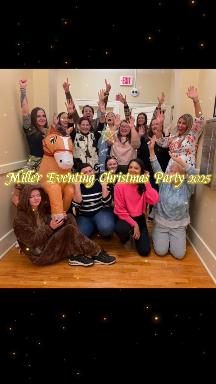 We had just an amazing time at our annual Christmas Party! We loved everyone that could come or be there in spirit! Thank you for over 10 years at the @theclaytoncenter and @firststreettavern for the after party! Same time next year, and come join our team, will be the best decision you will ever make! #millereventing #millereventingchristmasparty2025