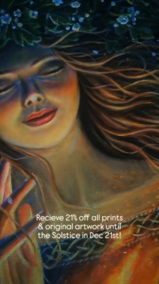 ✨️❄️Last 6 days of my Winter Solstice Sale! ❄️✨️
21% off all prints and orignals until the winter solstice on December 21st!
Use code: WINTER21 at checkout
Go to mariajohnstonartist.com (link in bio)
Note: I can unfortunately no longer 100% guarantee delivery by Christmas
#prints #wintersale #wintersolstice