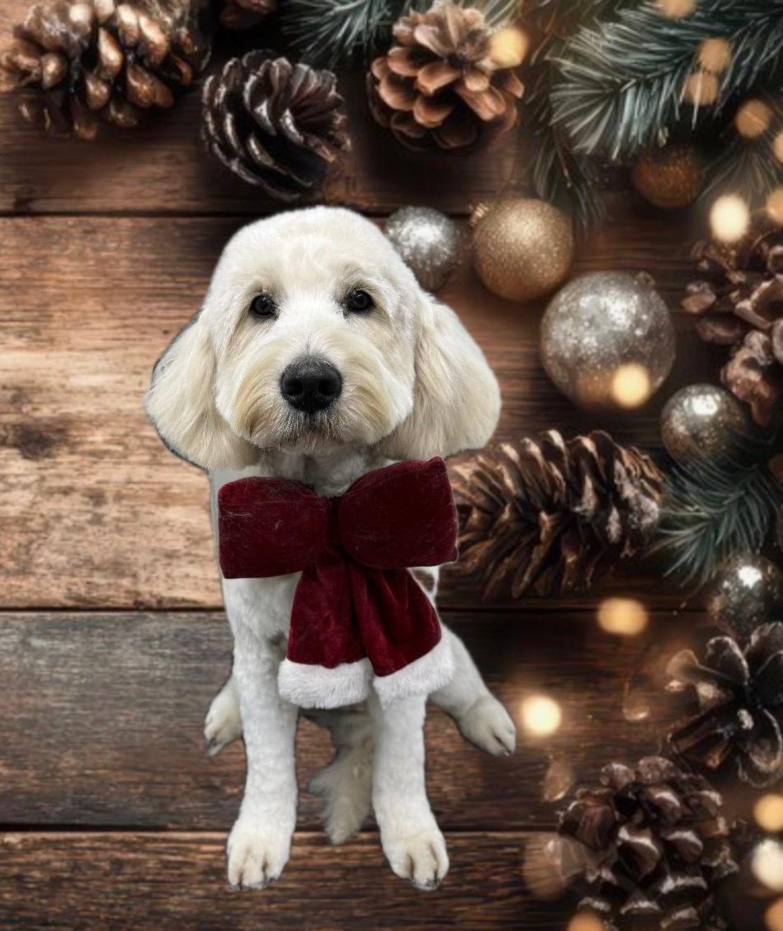 Lieve Leia, ons kleine brokje geluk. Ook zonder strik iedere dag een cadeautje 💝
En ook al heb ik niks met kerst, deze is te leuk om niet te delen ☺️
Met dank aan @trimsaloncheyenne voor de trimbeurt en de foto 🙏🏻