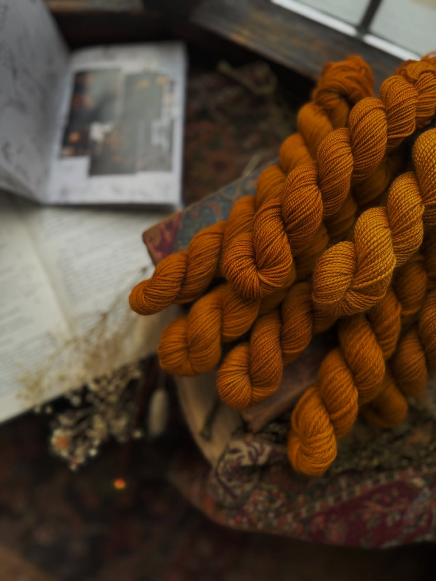 ‘The chair that waited’ 🖤✨ - Day 12
A rich yolky yellow - inspired straight from our moodboard! And that officially marks the halfway point for our advent minis - I will be posting the weekly sock sets after the daily advent has been shared!