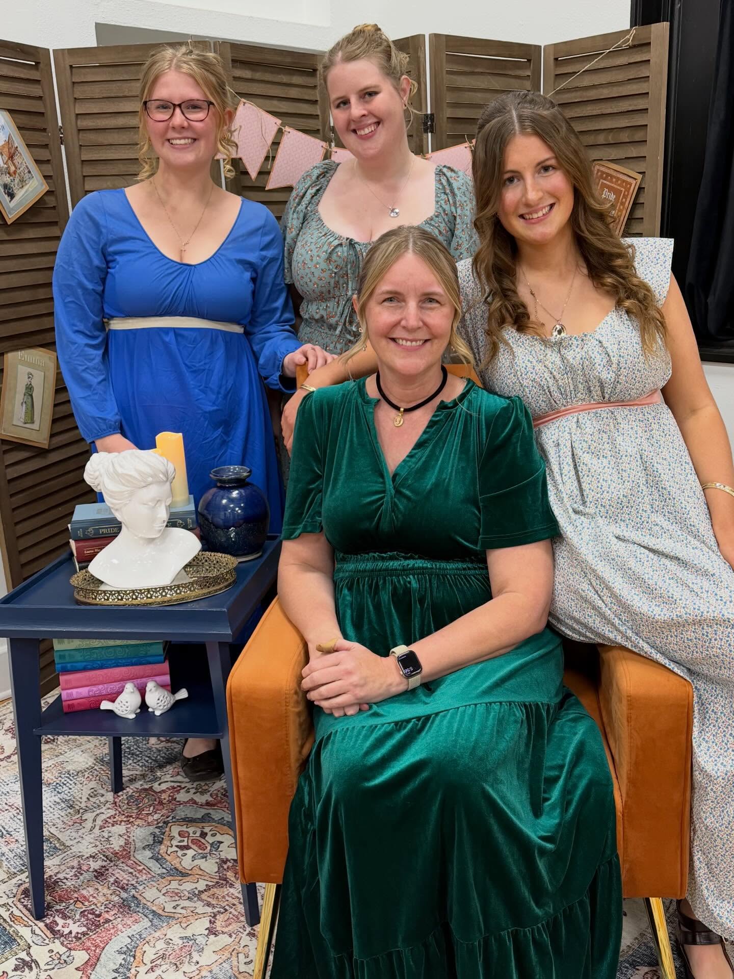 Happy Birthday Jane Austen! We feted Jane’s 250th in a lovely tea at Liberty Hall! We enjoyed beautiful food and blooming tea from Swallows Nest, learned the Language of Flowers to create apothecary jars with Rooted Cut flowers, painted, gamed and shopped. Janeites, and those who love them, can visit Neighborhood Reads, Purveyor of Fine Books, for a great selection of Jane Austen gifts! #community #janeausten #indiebookstore