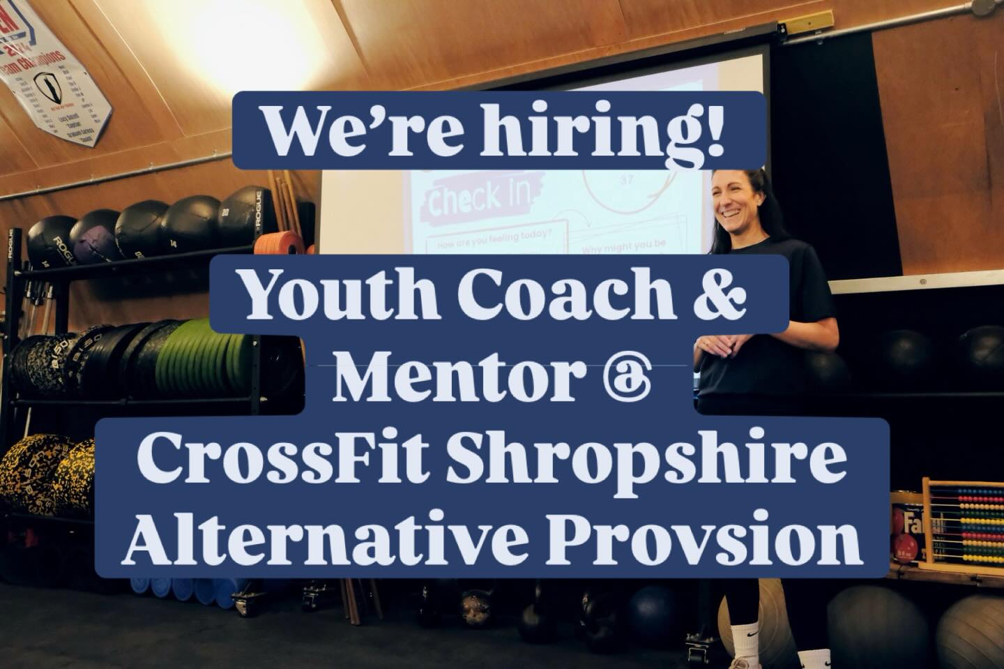 🌟 We’re Hiring! Youth Coach & Mentor 🌟
CrossFit Shropshire Alternative Provision – Shrewsbury
Do you love working with young people and helping them grow through movement, teamwork and positive mentoring? 💪🙌
We’re looking for an enthusiastic Youth Coach & Mentor to lead engaging gym sessions and team-building games for young people aged 11–16.
You’ll:
🔥 Lead fun, structured physical fitness sessions
🔥 Deliver team-building games that build confidence and teamwork
🔥 Act as a positive role model and mentor
🔥 Support wellbeing in a safe, inclusive environment
Essential:
✔ Experience working with young people
✔ Confident leading physical activity
✔ Strong communication skills
✔ Safeguarding awareness
Desirable:
➕ Coaching or fitness qualifications
➕ SEMH/SEND experience
➕ First Aid
📍 Location: CrossFit Shropshire, Shrewsbury, SY56EZ
🕒 Hours: Part-time self-employed (up to 3 days initially, 9am-3pm)
📅 Start date: January 2026
🎓 Training provided
🔐 Enhanced DBS required
Interested? Drop us a message or email to find out more.
Email Kate at education@crossfitshropshire.com to find out more.
PLEASE SHARE THIS ON IF YOU KNOW SOMEONE WHO WOULD BE GREAT FOR THIS ROLE 🤩
#shrewsbury #shropshire #alternativeprovision #youthmentalhealth #youngminds