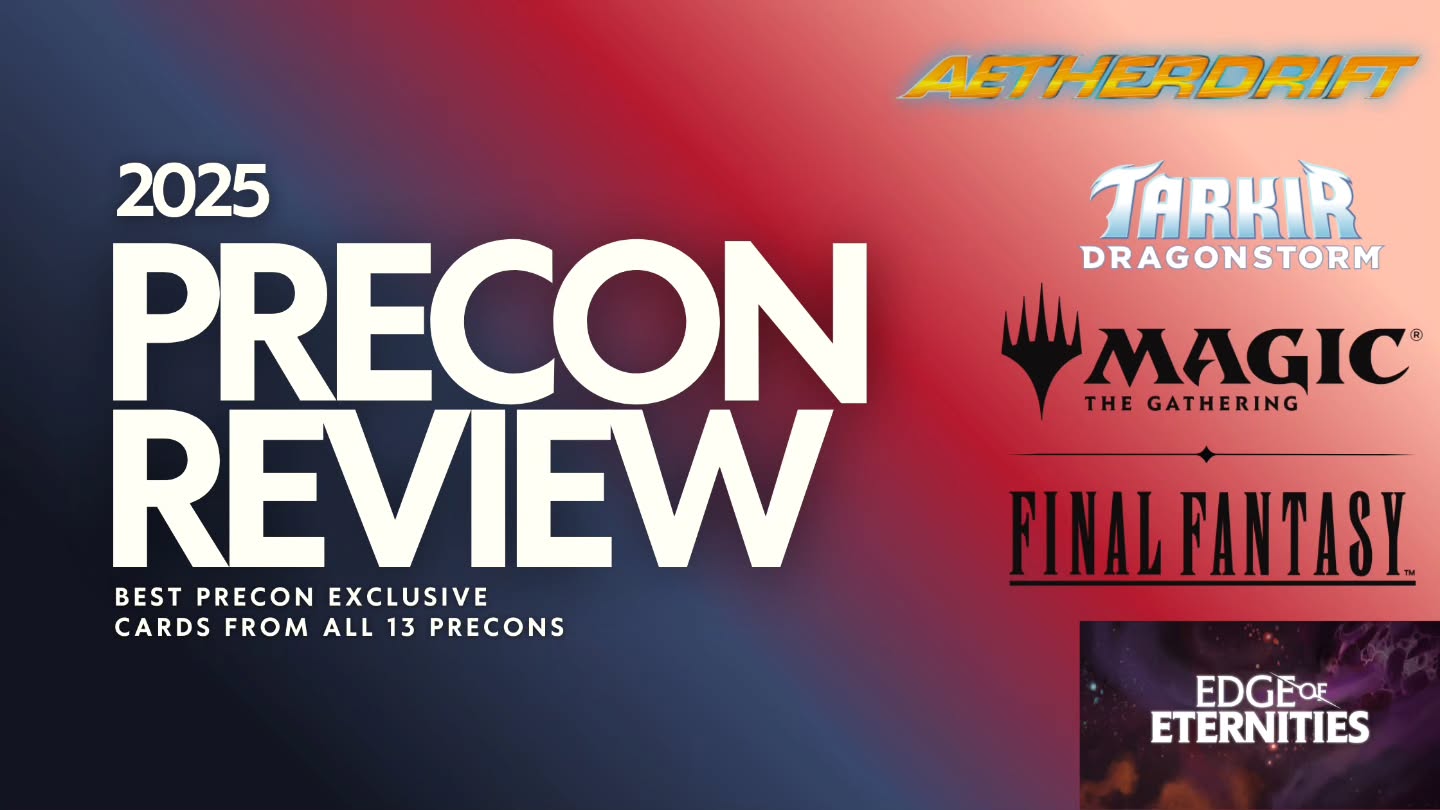 New Post to wrap up the year! Head to www.preconplayground.com to read up on the best exclusive cards from Precons this year!!