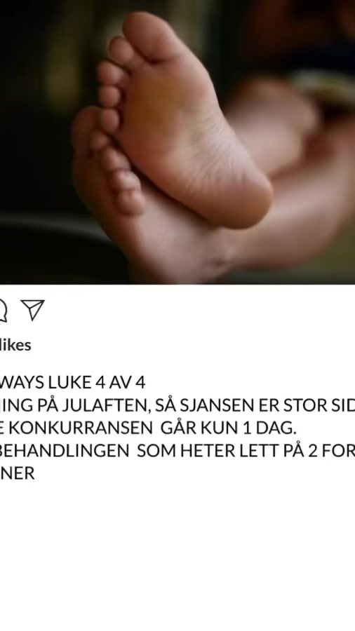 “Minner om: du kan vinne Duo-spapakke + Balsam for kjærlighet til 4 🥂”
• Du kan også reposte hovedinnlegget i story:@followers
– “Scroll ned i feeden og bli med 💛”
https://www.facebook.com/share/v/1AHGCxQv3g/?mibextid=wwXIfr