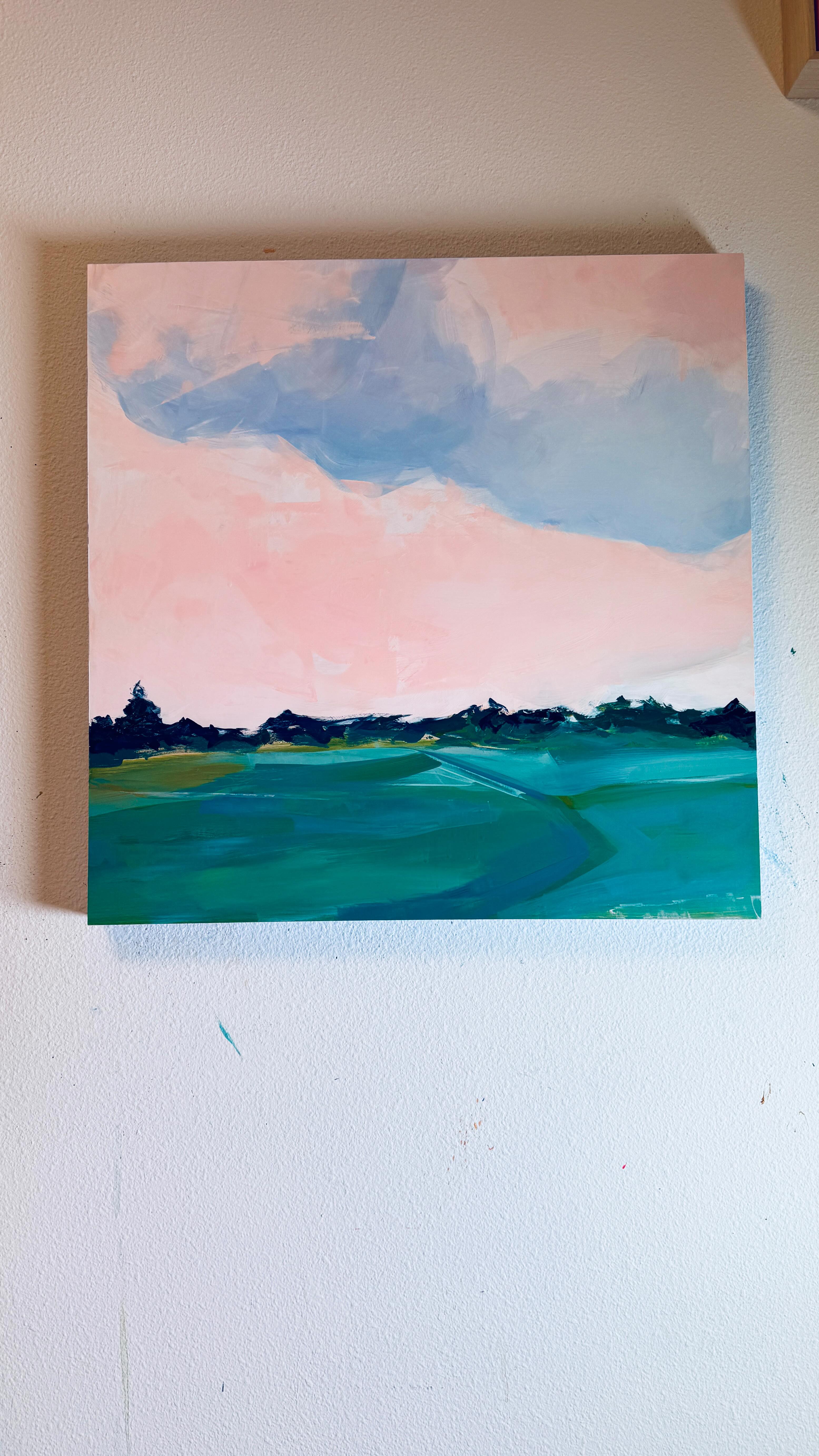 Sketchbook —> to panel. Sketching loose first so the larger work stays fluid.
Work in progress. Loving it so far…
.
#abstractlandscapepainting #abstractlandscape
#pnwartist
#artprocess