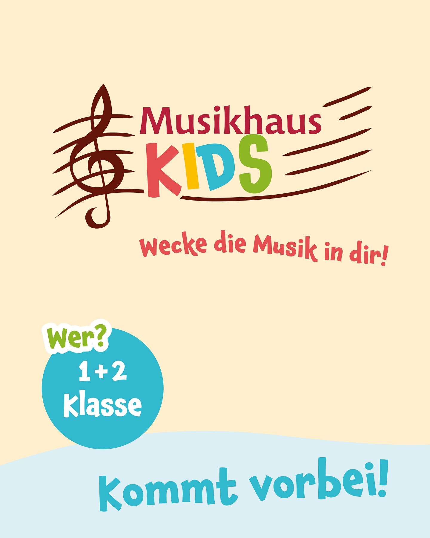 Da sind sie - unsere neuen Termine für das erste Halbjahr 2026 🤩
Verrückt wie schnell ein Jahr vergeht!
Wir freuen uns auf unsere Musikhaus Kids im neuen Jahr, mit Musik, Spiel & Spaß✨