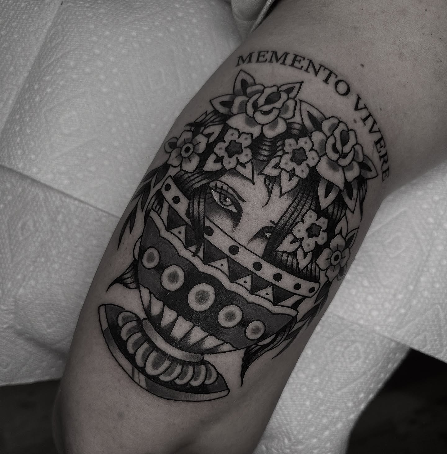 Did a ton of tattoos in Denver @topmarktattoo this past week. Thanks to all my clients that continue to come through and get tattooed while I’m in town! #tattoo #tradtattoo #traditionaltattoo #asheville #ashevilletattoo #denvertattoo