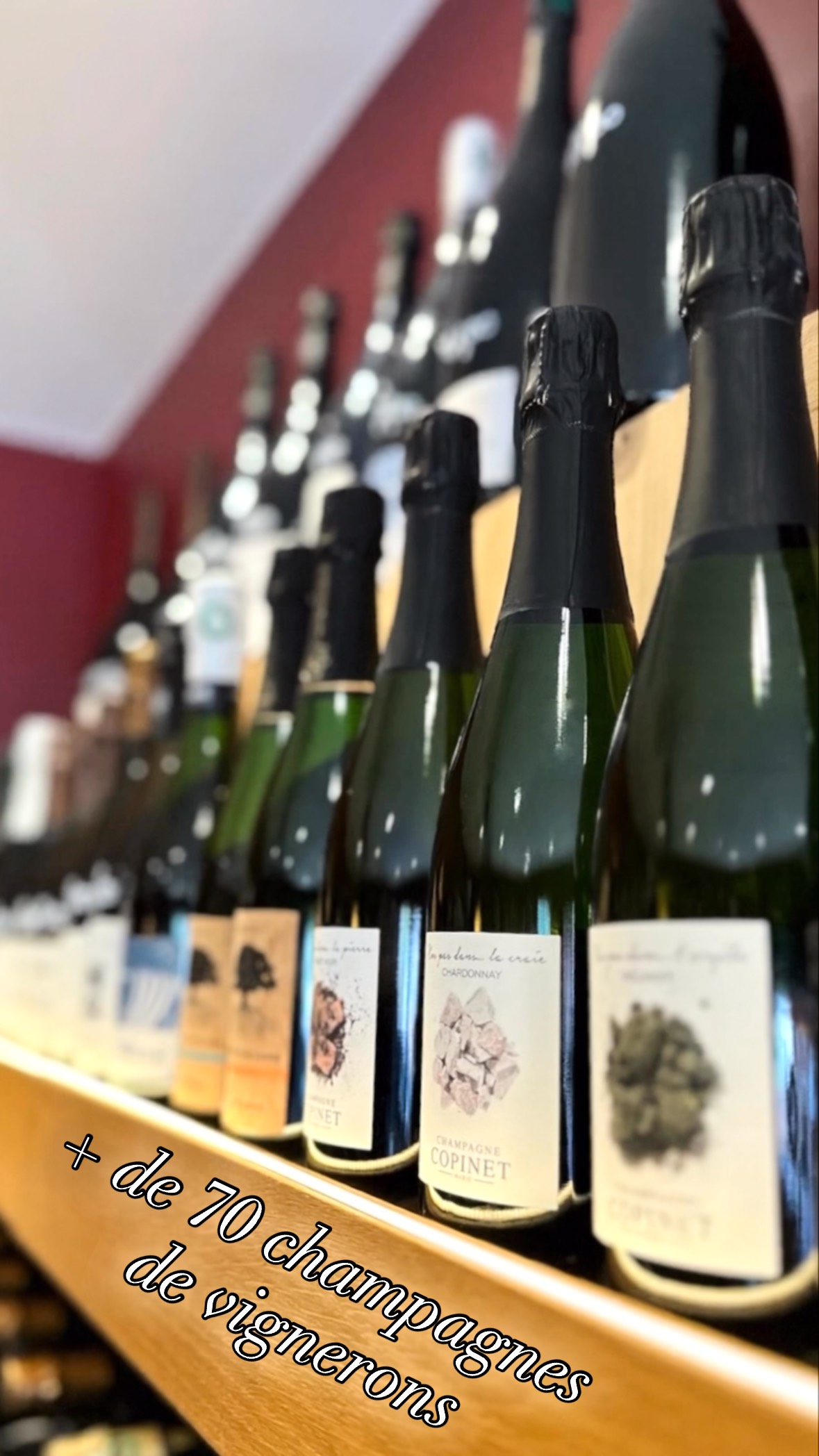 + 70 vins de champagne à découvrir pour les fêtes.
#marcheforville #cannes #champagne