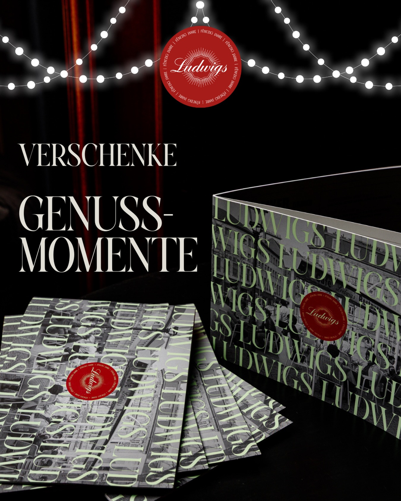 Das perfekte Geschenk für alle, die gutes Essen, besondere Abende und gemeinsame Zeit lieben: Unsere Gutscheine fürs Ludwigs.
Ob für ein Dinner, einen Drink an der Bar oder eines unserer Events – ein Gutschein verschenkt immer einen kleinen Moment Vorfreude.
Ideal für Weihnachten … oder einfach so. 🎁✨
Ganz einfach online über unsere Website buchen.
👉🏼 Link in der Bio 💫
#ludwigskarlsruhe #50jahreludwigs #gutschein geschenkideen weihnachten genussmomente karlsruhegenießt