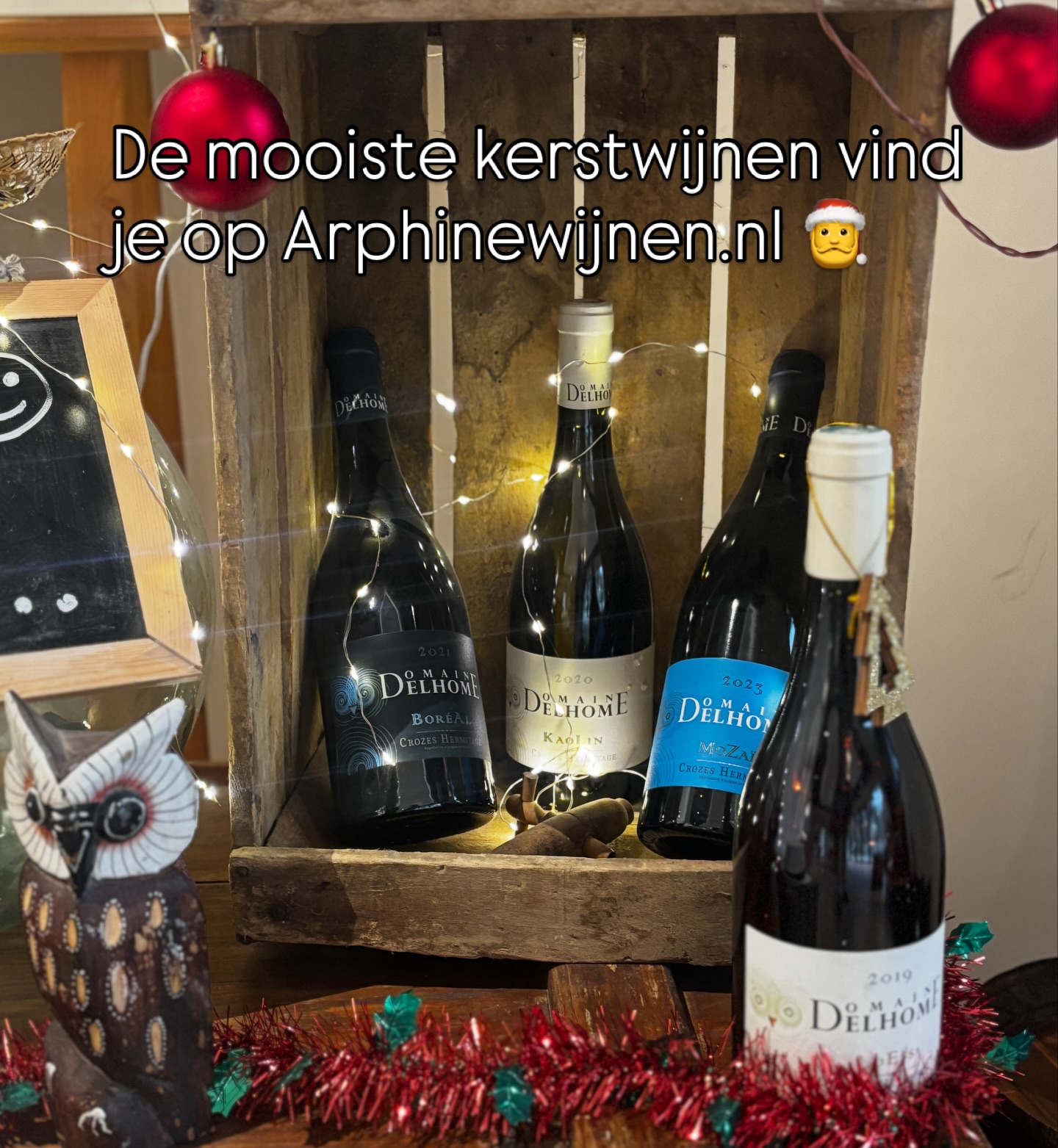 Je kan deze kerst weer heel traditioneel een Pinot Noir uitkiezen. Bekend, traditioneel, leuk, maar wij zouden gaan voor iets met wat meer pit, dat perfect past bij wild en mooie sauzen en cranberry’s. Denk aan een Vacqueyras of een Gigonda. Of als het om wit gaat geen Chardonnay, maar mooie Crozes Hermitage. Wij zijn ervan overtuigd dat je wijnen een perfect pairing kunnen zijn. En er is nog zoveel meer moois, maar daarvoor moet je zelf maar even kijken op Arphinewijnen.nl (link in bio).
#kerstwijnen #kerstmenu #foodwinepairing
