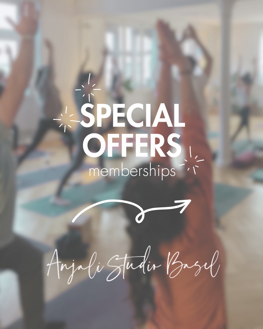 Winter Membership Special ✨
Nur für kurze Zeit:
Sichere dir deine Anjali Membership zum Spezialpreis 🤍
🧘♀️ 1 Jahr Unlimited Membership
statt CHF 1’650.– → jetzt CHF 1’500.–
🧘♀️ 6 Monate Unlimited Membership
statt CHF 890.– → jetzt CHF 790.–
✨ Extra für dich:
Zu jeder Special Membership erhältst du 3 Workshops aus dem Anjali Studio inklusive
(aus unserem internen Workshop-Angebot, keine Gastlehrer:innen)
🌿 persönlich & nicht übertragbar
⏳ limitiertes Angebot – nur für kurze Zeit
Investiere in deine Praxis, deine Balance und dein Wohlbefinden 💫
👉 Jetzt buchbar über unsere Homepage
📍 Anjali Studio Basel
#anjalistudio #basel #yogabasel #membershipdeal #winterspecial #selfcarejourney