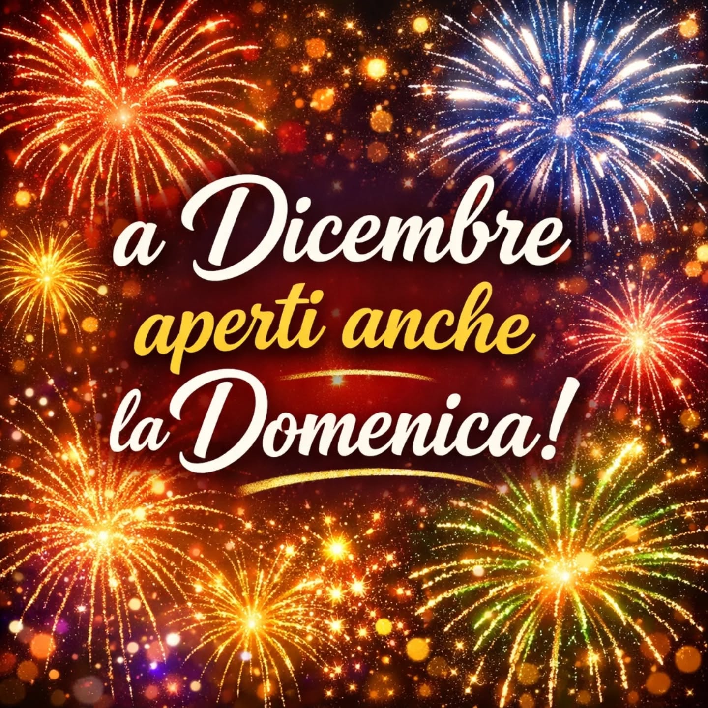 A dicembre siamo aperti anche la domenica!!! Vieni a scoprire la vasta gamma di fuochi d'artificio e petardi per festeggiare il capodanno in allegria! Disponibili anche fuochi con porto d'armi e fuochi artificiali Low Sound!!!
#fuochidartificio #fuochiartificiali #fuchiartificialibustoarsizio #bustoarsizio #capodanno #petardi #portodarmi #armeria #spettacolipirotecnici #festa #capodanno2026 #31dicembre #ultimodellanno #armeriameschieri