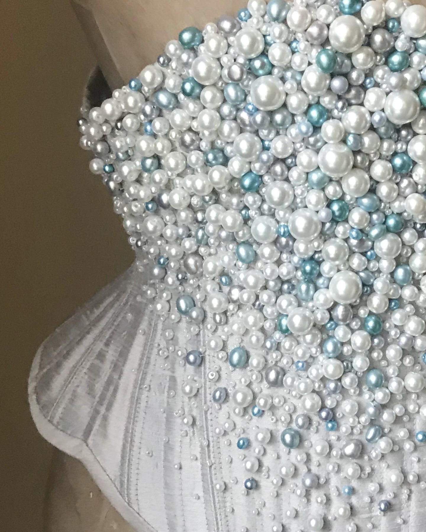 • Ayla •
If the past year carried a gentle darkness, this one will hopefully begin with light.
This beaded corset feels like breath of fresh air, an invitation back into the bold, imaginative work I’ve been longing to return to. In its brightness lives a quiet clarity, a reminder that creativity can rise again with renewed intention.
I’m stepping into the new year with a softer heart and a steadier hand, dreaming bigger and following the spark toward luminous possibilities waiting to be stitched.
#EmiahCouture #Emiah_NGNP #Ayla_NGNP