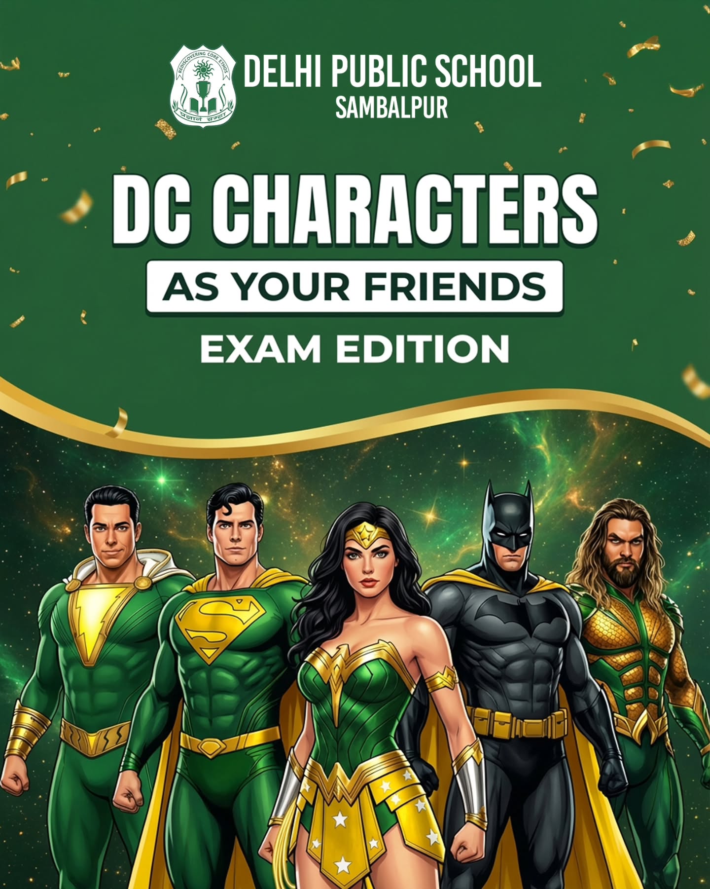 ๐ฆธโโ๏ธYour Friend Group During Exams (DC Edition)
Every exam season, your squad turns into a DC universe
Thereโs always one who doesnโt revise, one who teaches everyone, one who studies all night, one who shares notes like a hero, and that one friend who saves you from drowning in tough questions.
Swipe through and see how accurately your exam-time friends are portrayed, then tag the real-life versions in your group
#DPSSambalpur #DPSSason #ExamSeason #StudentLife #SchoolHumour ExamVibes RelatableStudents DCFans LearningWithFun
(DPS Sambalpur, DPS Sason, exam season content, student life humour, school meme carousel, DC characters exam edition, relatable exam friends, fun learning content)