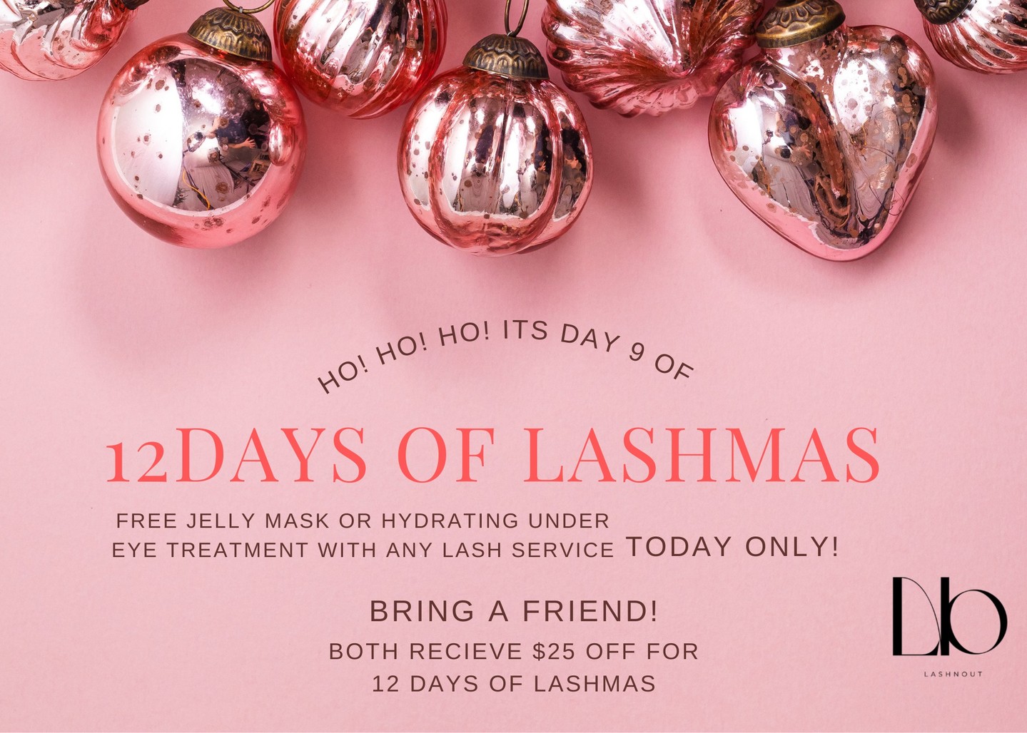 🧖🏽♀️ Day 9 of Lashmas!
It’s Relax & Glow day, babe ✨
Enjoy a FREE under-eye gel patch or jelly mask with any service today — consider it your little holiday self-care moment 💕
Soft life ONLY this season 😌🎀