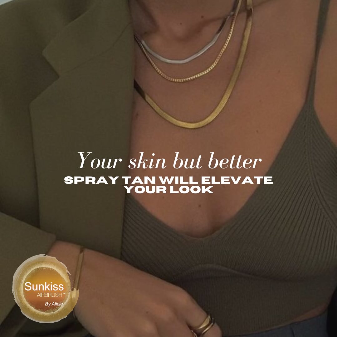 Your skin, but better.
A spray tan should elevate your look—not announce itself. 🤎
Custom-matched. Clean. Intentional.
#sunkissairbrushbyalicia #woodburyny #woodburynyspraytan #longislandspraytan #airbrushtan #customspraytan #naturaltan #glowingskin #luxuryspraytan